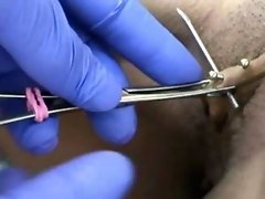 Clitoral hood piercing